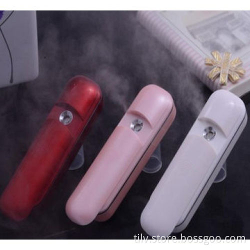 Portable nano handy mist skin face steamer